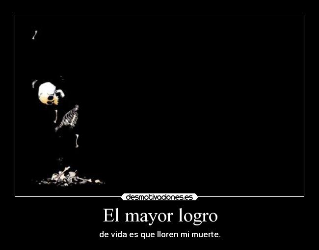 El mayor logro -
