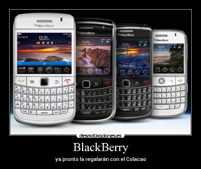 carteles blackberry moda colacao regalo desmotivaciones