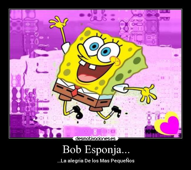 carteles bob esponja desmotivaciones