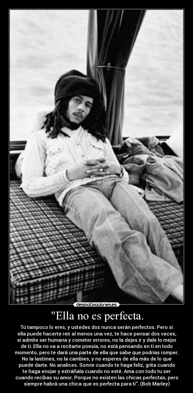 Ella no es perfecta. - 