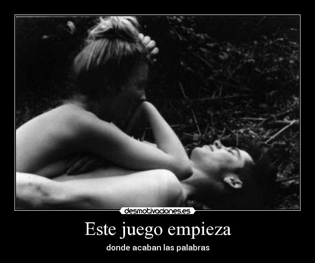 Este juego empieza - donde acaban las palabras