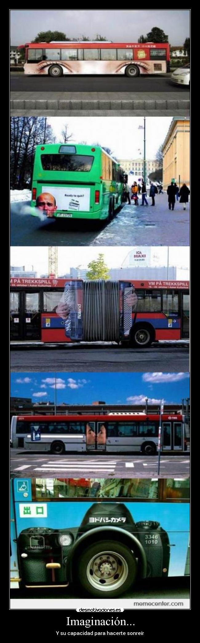 Imaginación... - Y su capacidad para hacerte sonreír