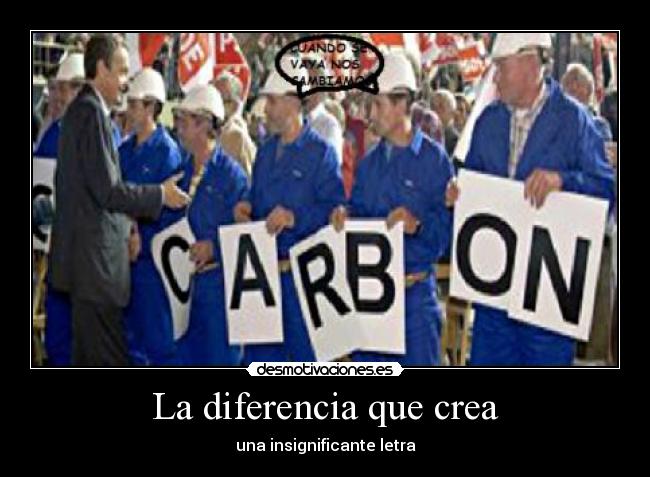La diferencia que crea -