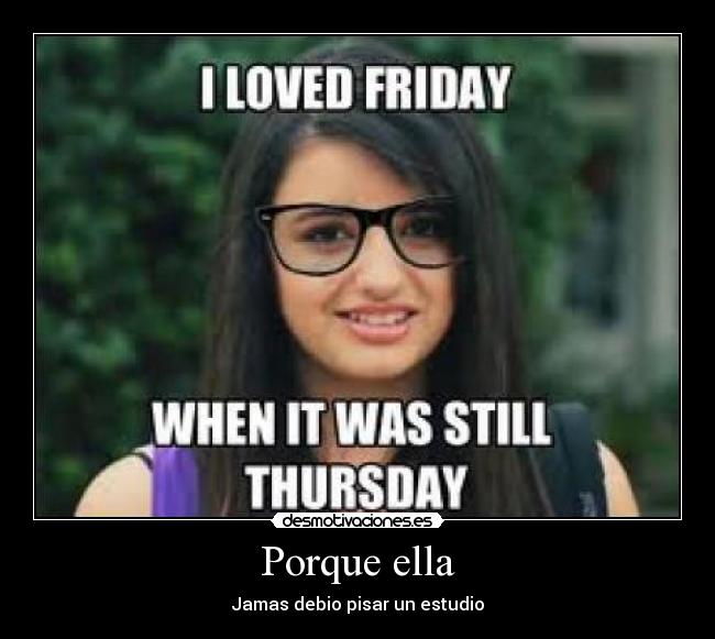 Porque ella - Jamas debio pisar un estudio