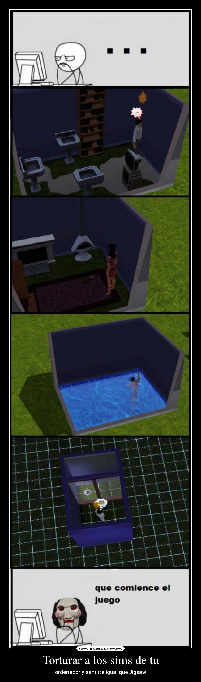 Torturar a los sims de tu - 