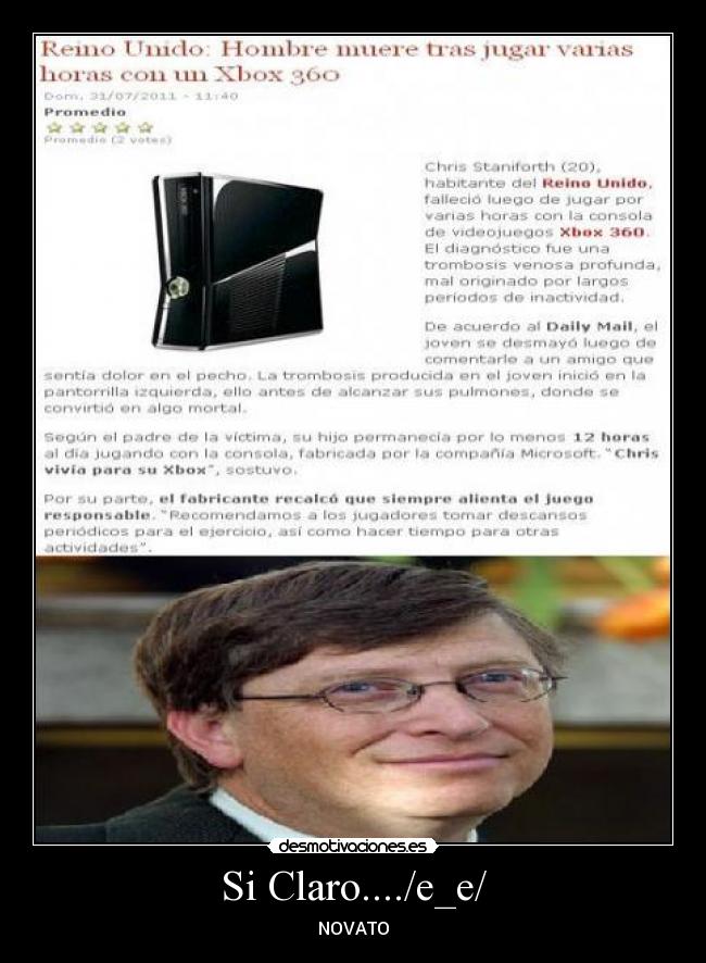 Si Claro..../e_e/ - NOVATO