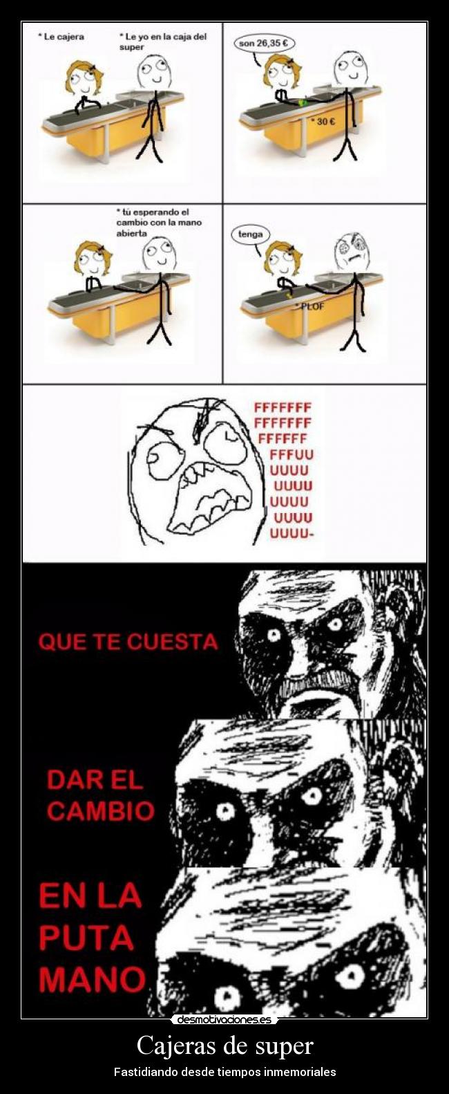 Cajeras de super - Fastidiando desde tiempos inmemoriales