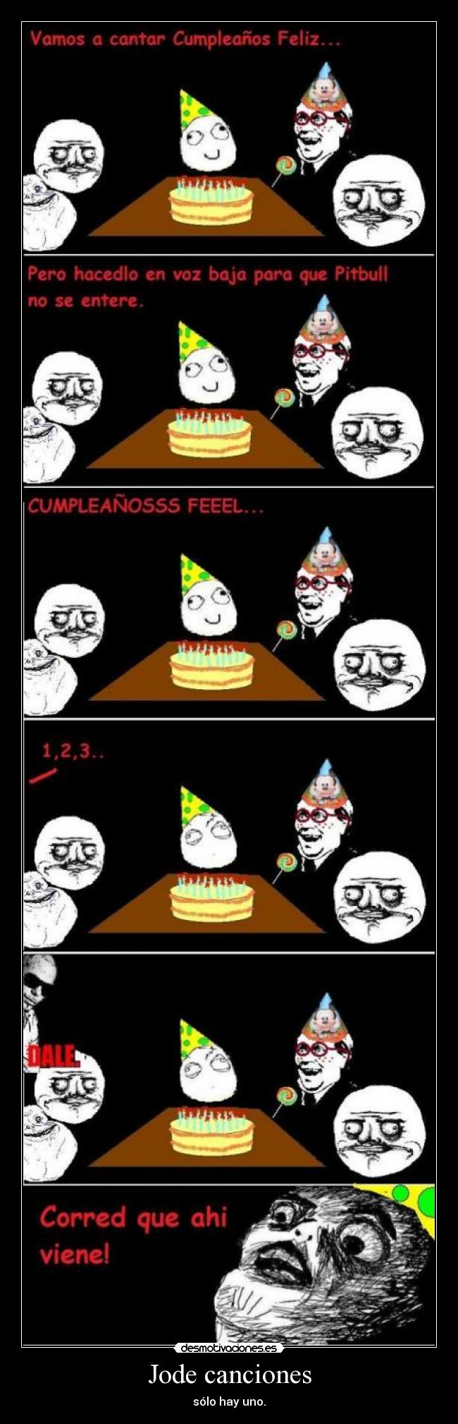 Jode canciones - sólo hay uno.