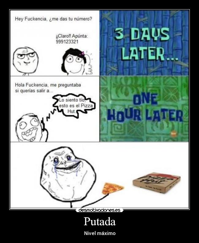 Putada - Nivel máximo