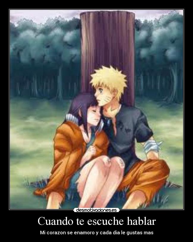 Cuando te escuche hablar - Mi corazon se enamoro y cada dia le gustas mas