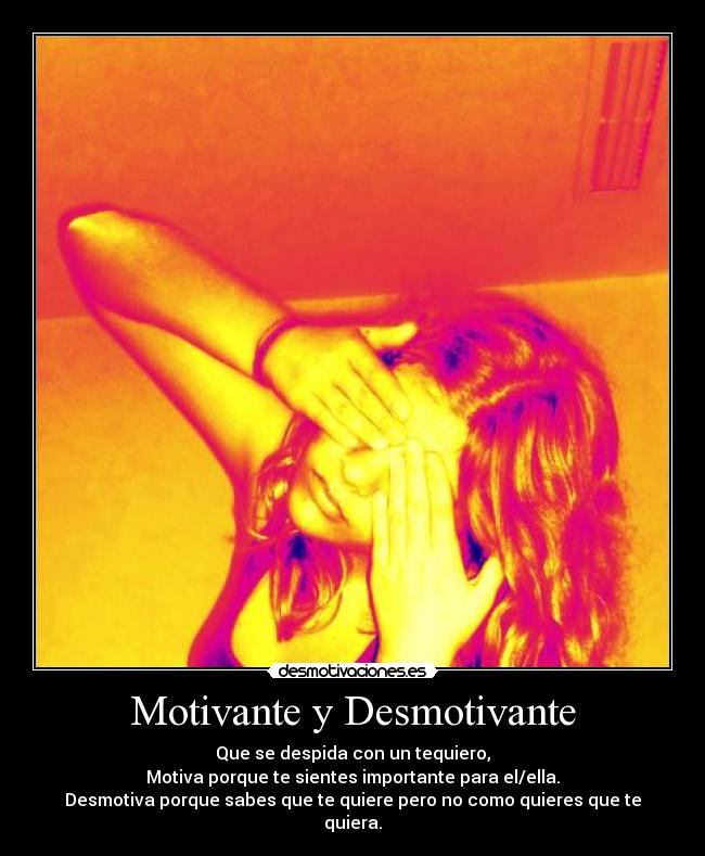 carteles querer desmotivaciones