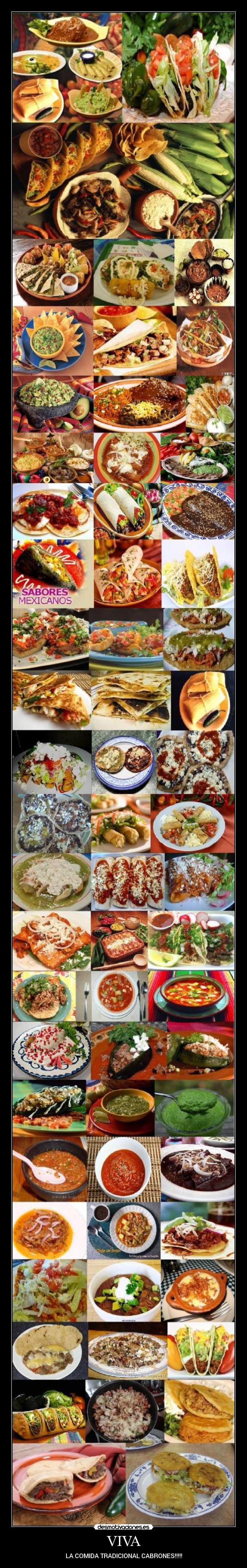 carteles comida mexicana manjar los dioses delicia mexico aguado boca desmotivaciones