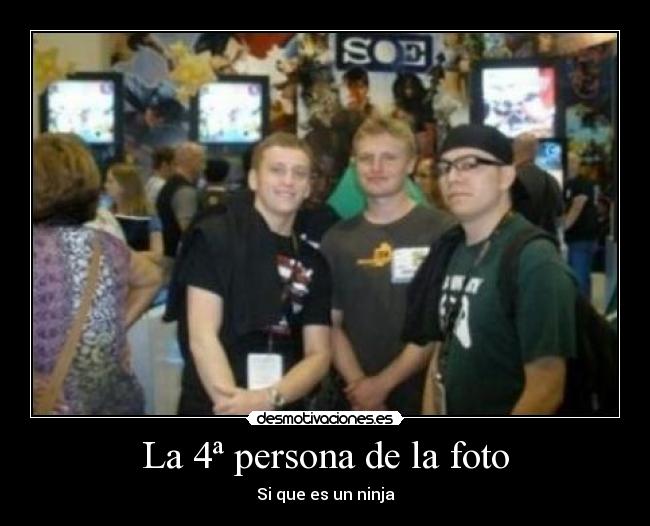 La 4ª persona de la foto - 