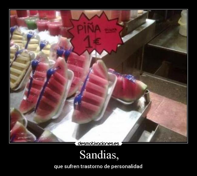 Sandias, -