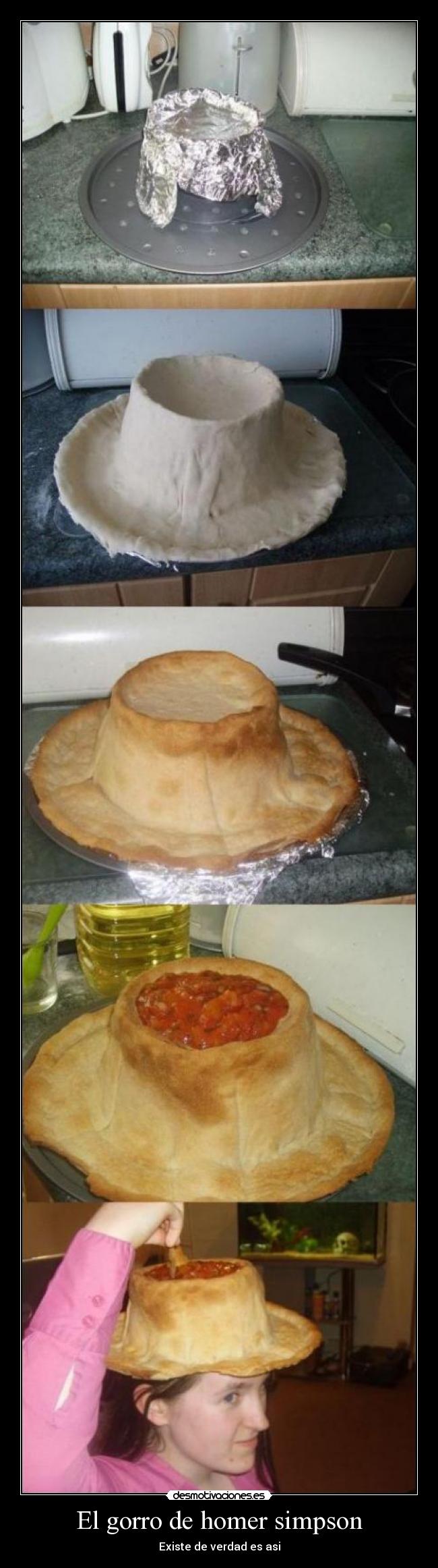 El gorro de homer simpson - Existe de verdad es asi