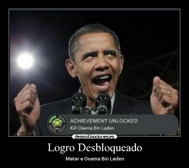 Logro Desbloqueado - Matar a Osama Bin Laden