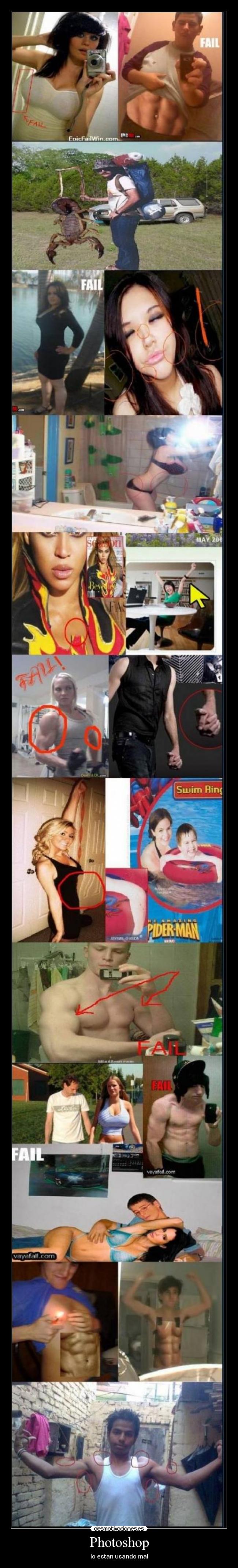 Photoshop - lo estan usando mal