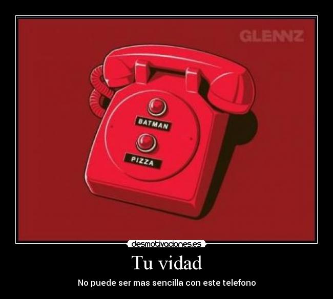 Tu vidad - No puede ser mas sencilla con este telefono