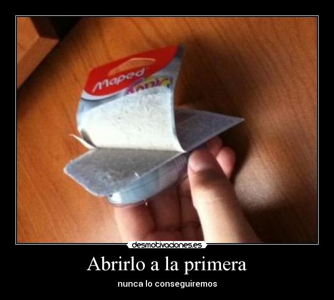 Abrirlo a la primera - 