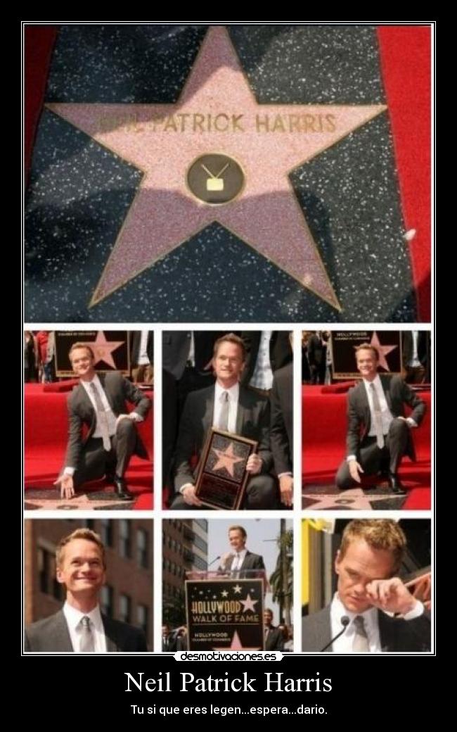 Neil Patrick Harris - Tu si que eres legen...espera...dario.
