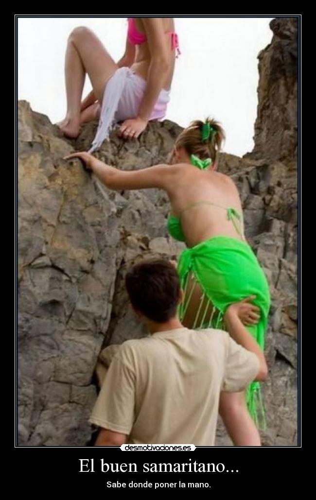 El buen samaritano... -