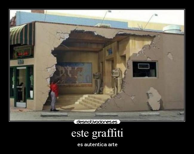 este graffiti -