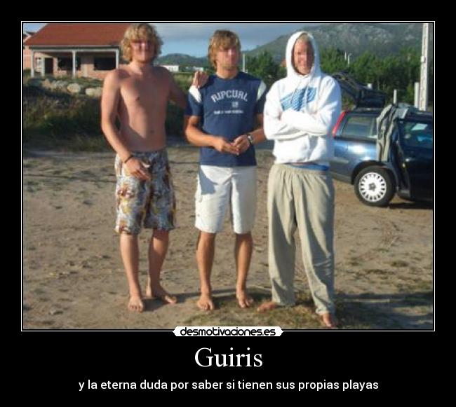 Guiris - y la eterna duda por saber si tienen sus propias playas