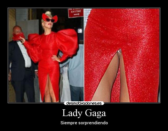 Lady Gaga - Siempre sorprendiendo