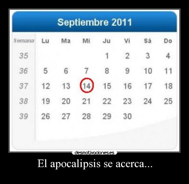 carteles apocalipsis acerca refugiate vuelta cole desmotivaciones