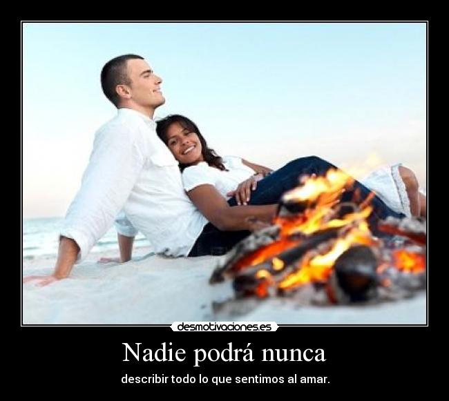 Nadie podrá nunca -