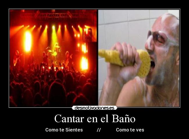 Cantar en el Baño - 