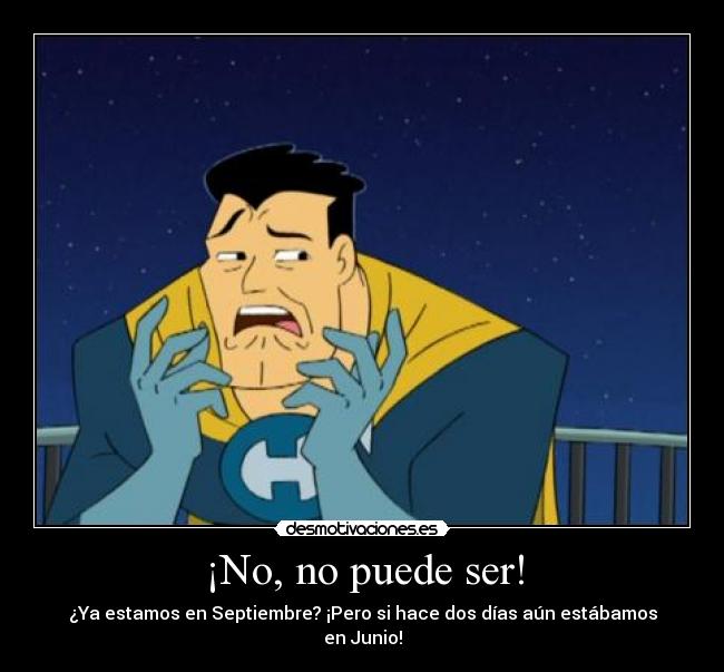 carteles septiembre llegado captain hero hablado desmotivaciones