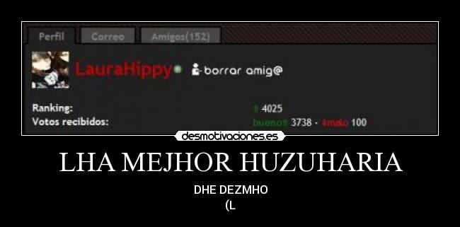 LHA MEJHOR HUZUHARIA - 