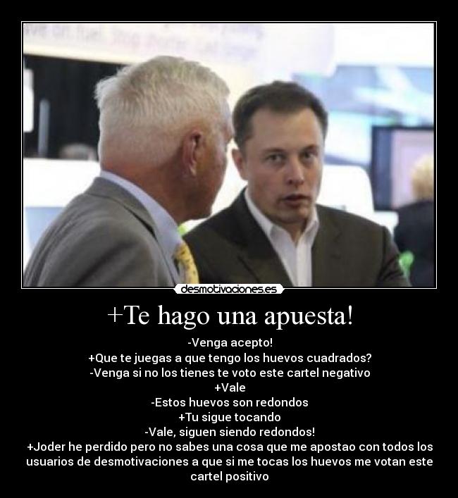 +Te hago una apuesta! -