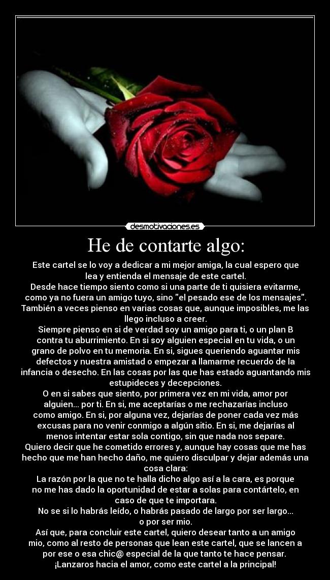 carteles amor amistad confesion desmotivaciones