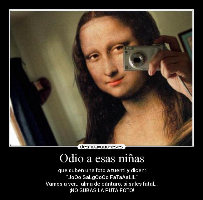 Odio a esas niñas - 