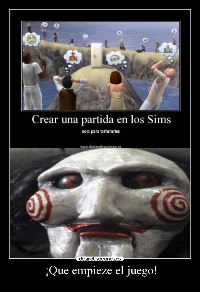 carteles saw desmotivaciones