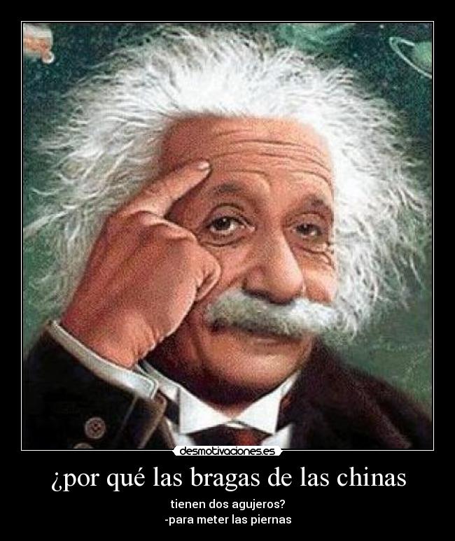 carteles chinas bragas agujeros meter piernas chiste desmotivaciones