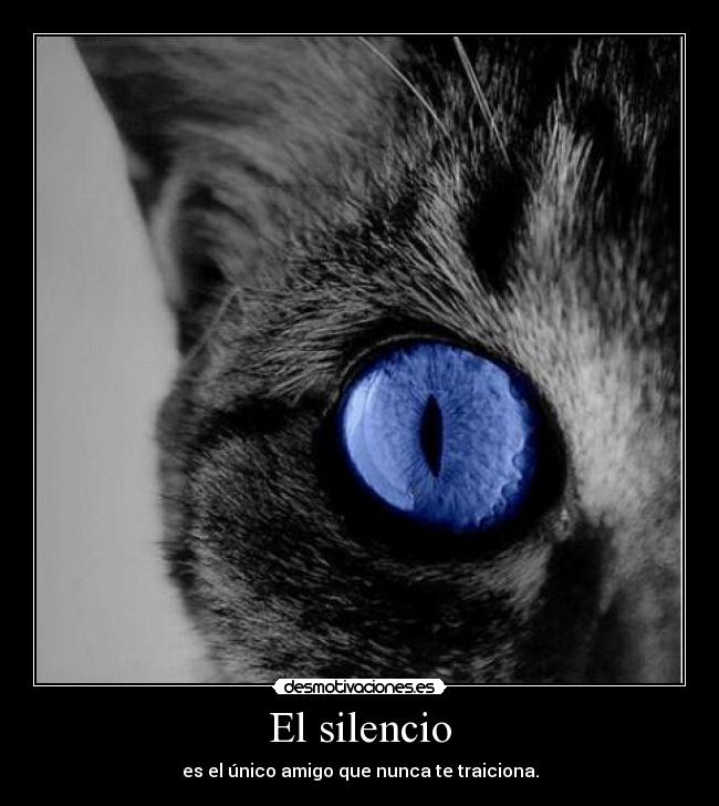 El silencio -