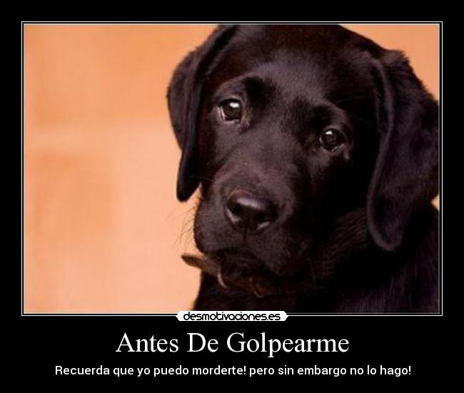 Antes De Golpearme - 