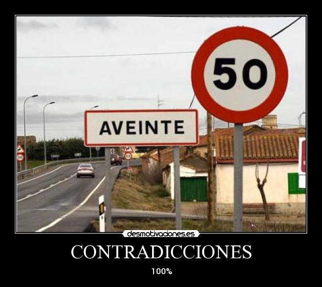 CONTRADICCIONES - 100%