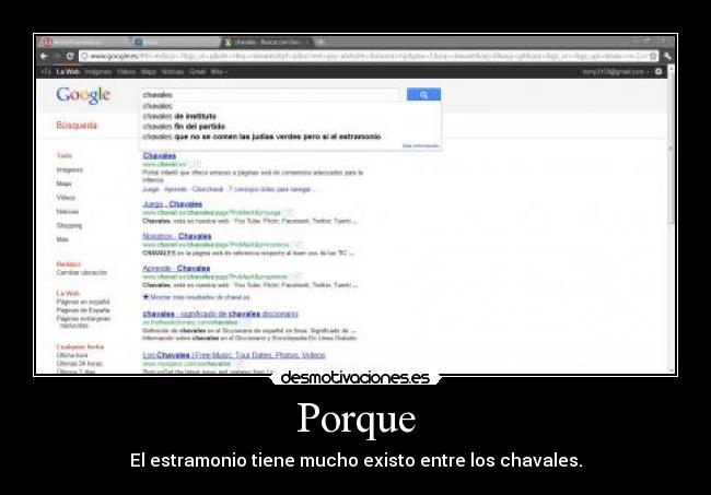 Porque - El estramonio tiene mucho existo entre los chavales.