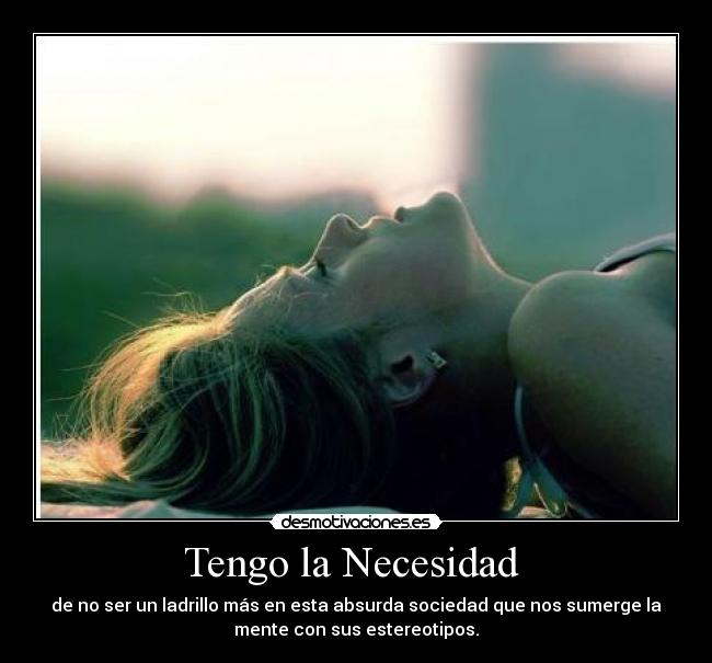 Tengo la Necesidad -