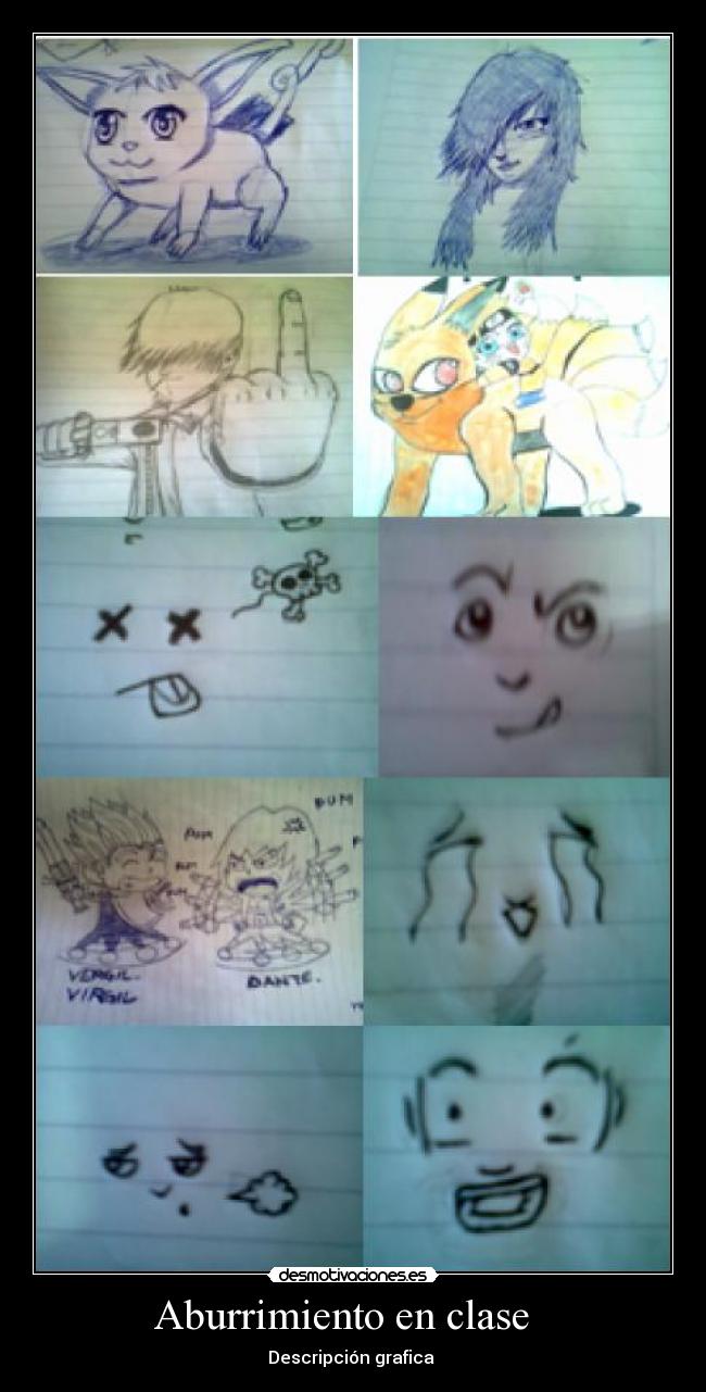 Aburrimiento en clase -