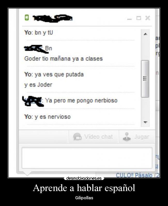 Aprende a hablar español -