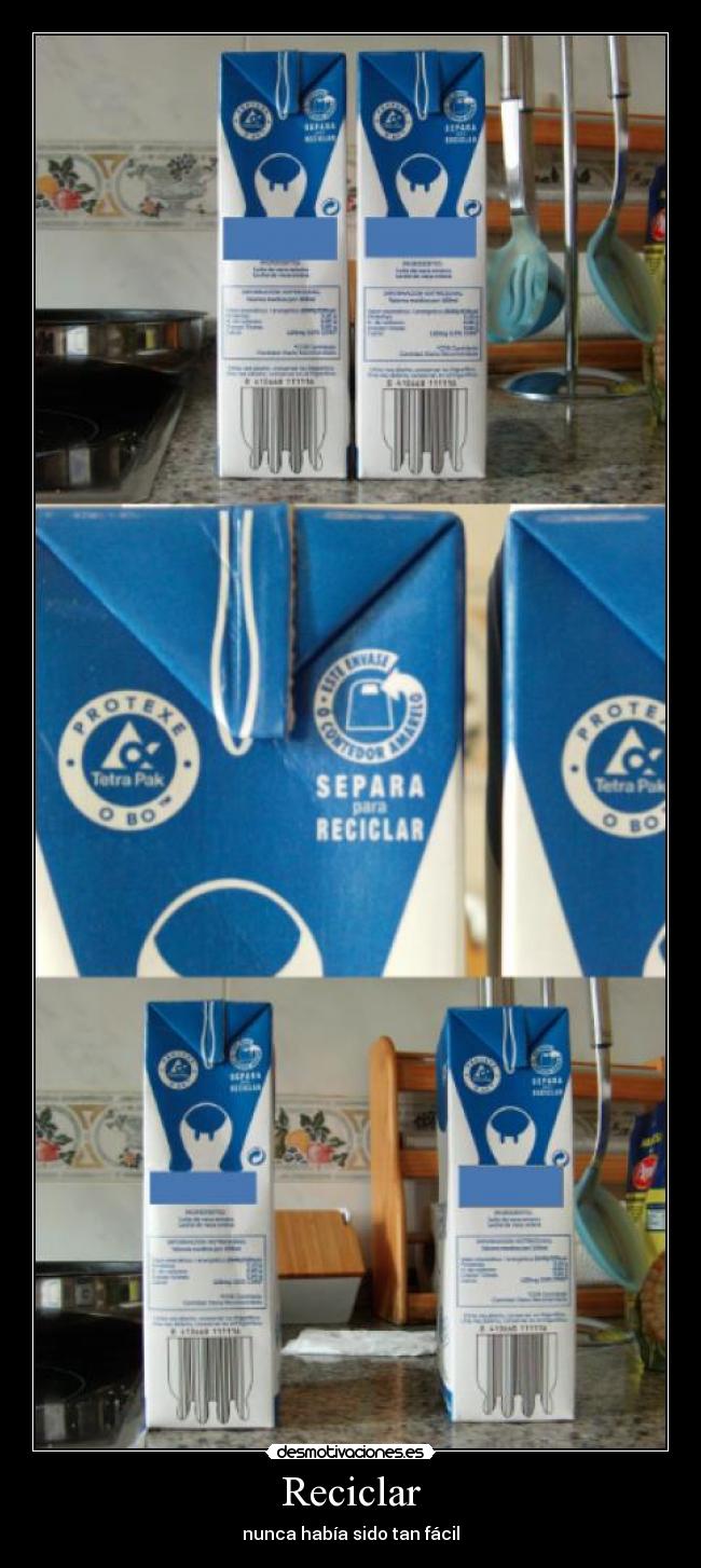 Reciclar - nunca había sido tan fácil