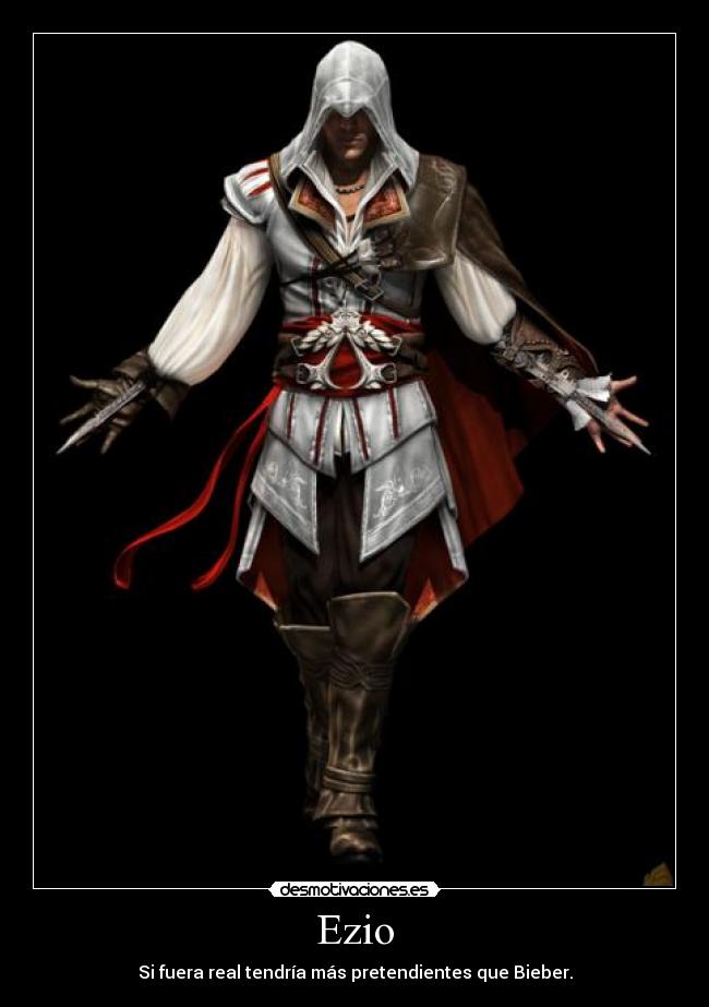 carteles ezio auditore desmotivaciones