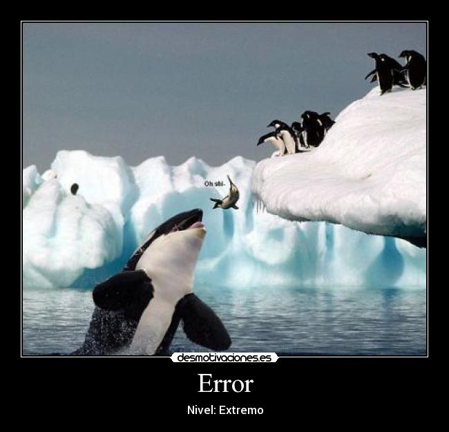 Error - Nivel: Extremo