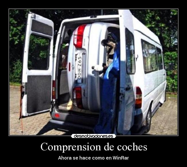 Comprension de coches - Ahora se hace como en WinRar