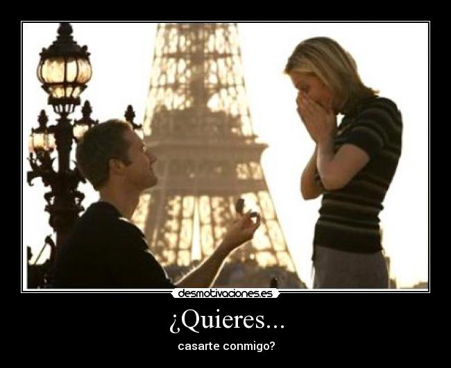 ¿Quieres... -